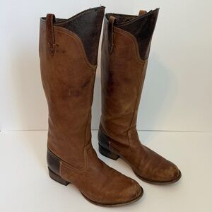 Ariat Paragon Leather Western Knee-High Riding Boots